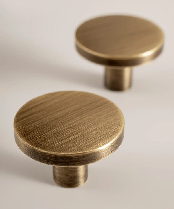 Premium cabinet knob, ELDAR Antique Brass Cabinet & Cupboard Knob