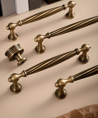 HELGA Antique Brass Kitchen & Cabinet Handles