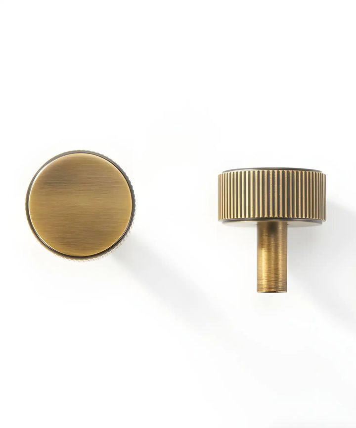 LORVEN premium Solid Brass Cabinet knob and cupboard knob Antique Brass