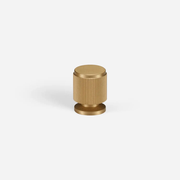 MAGNILA Solid Brass Cabinet & Cupboard Knob, premium quality - Satin Brass