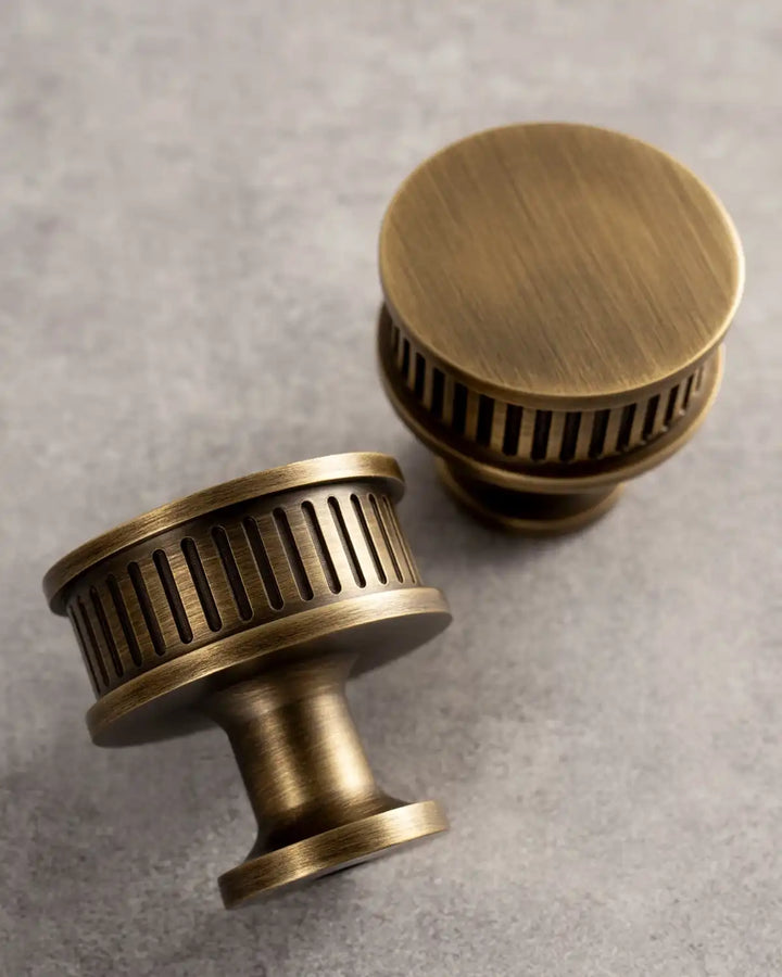 MONARCH Solid Brass Cabinet & Cupboard Knob, premium solid brass knob