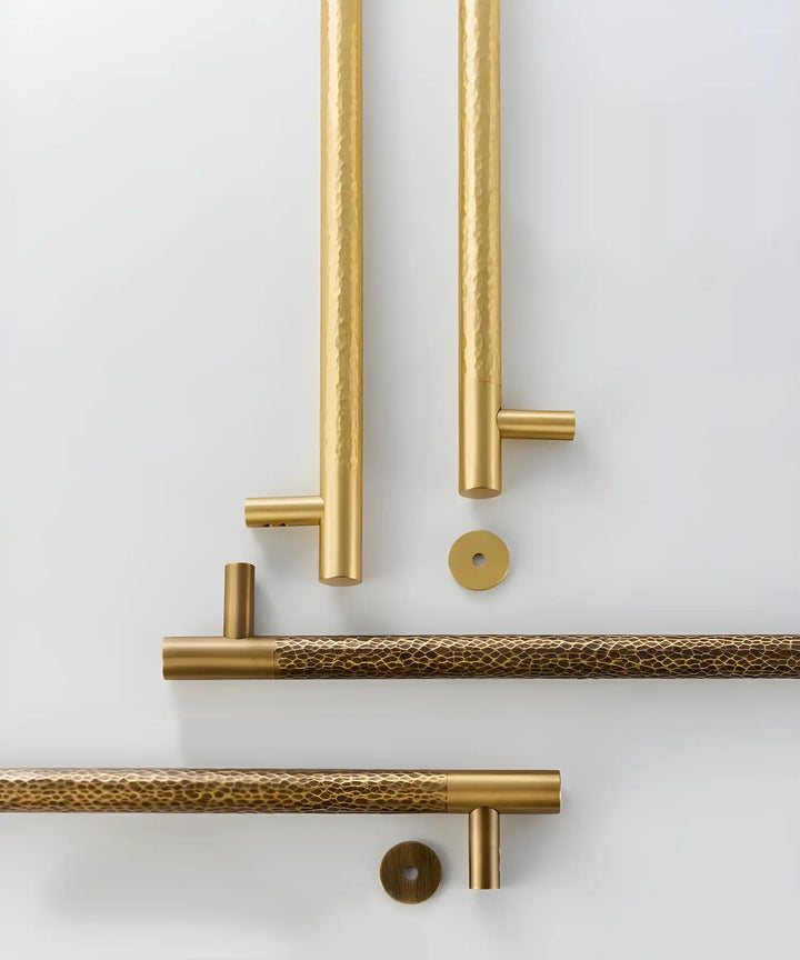 ORENA Premium Solid Brass Door Pull Handle for wooden and glass doors