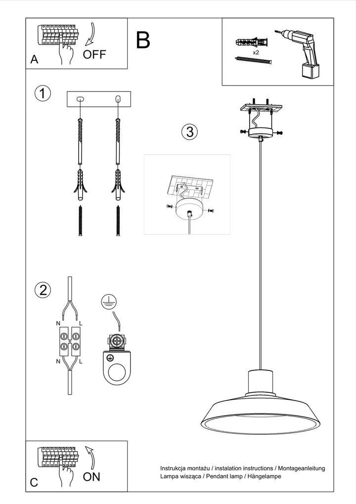 AFRA Pendant Light, Kitchen island lights, Ceiling hanging lights