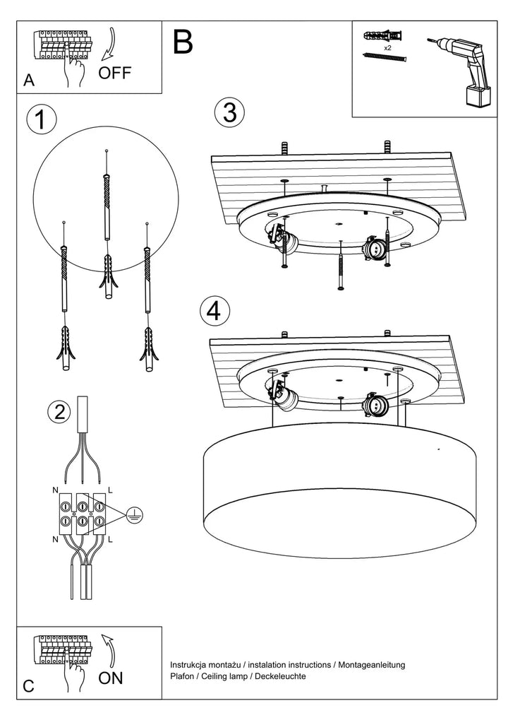 ARENA Ceiling Light, Ceiling lamps, Livingroom ceiling lights