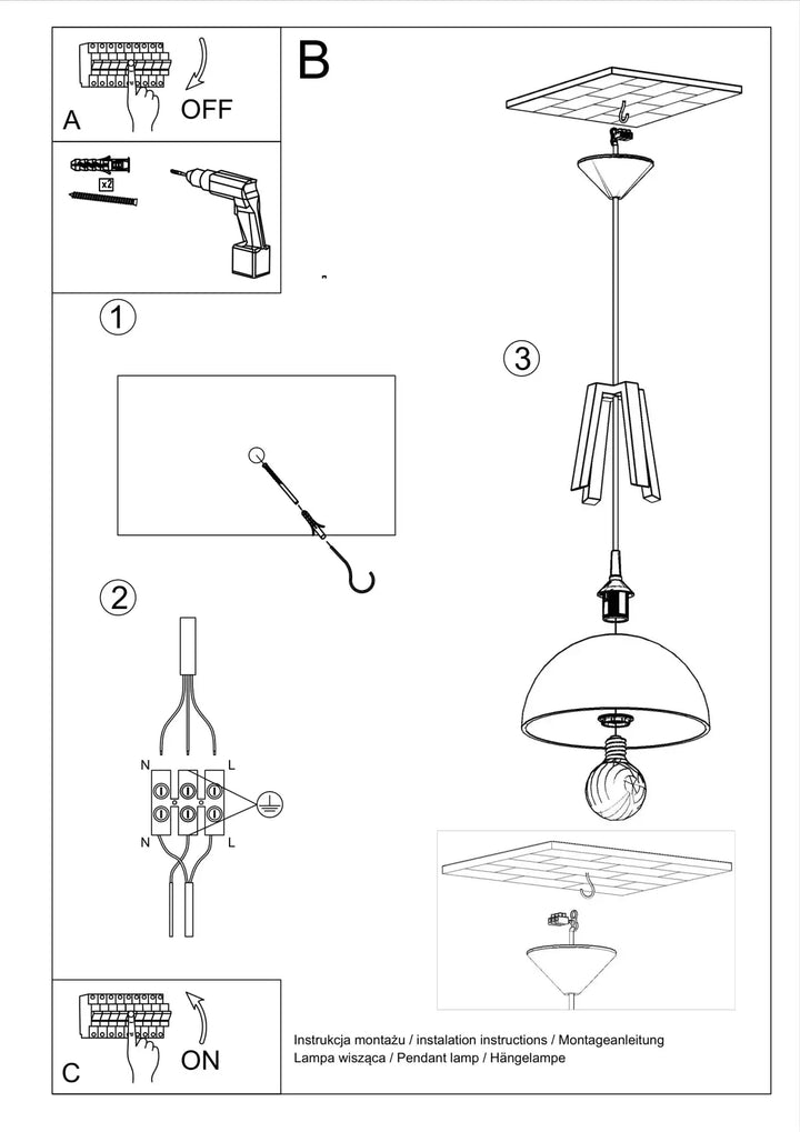 CASCO Pendant Light, Kitchen island lights, Ceiling hanging lights