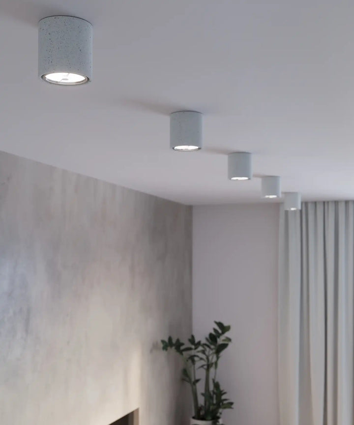 CULLO Concrete Ceiling Light, Ceiling lamps, Livingroom ceiling lights