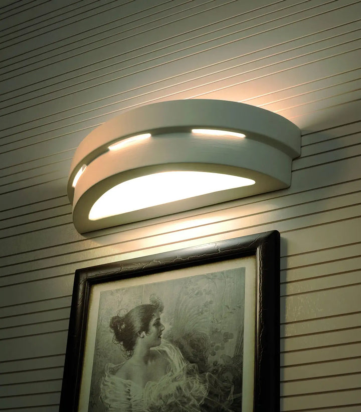 HELIOS Ceramic Wall Light, Wall lamps, living room wall lights, hallway lighting