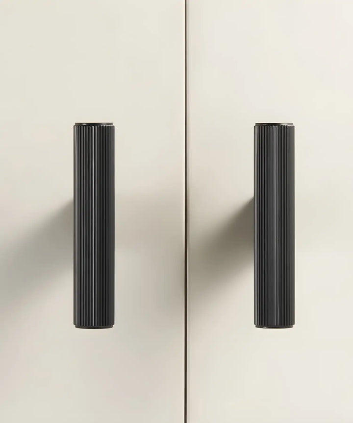 LORVEN premium Solid Brass Kitchen & Cabinet T-Bar handle and cupboard T-Bar handle Black