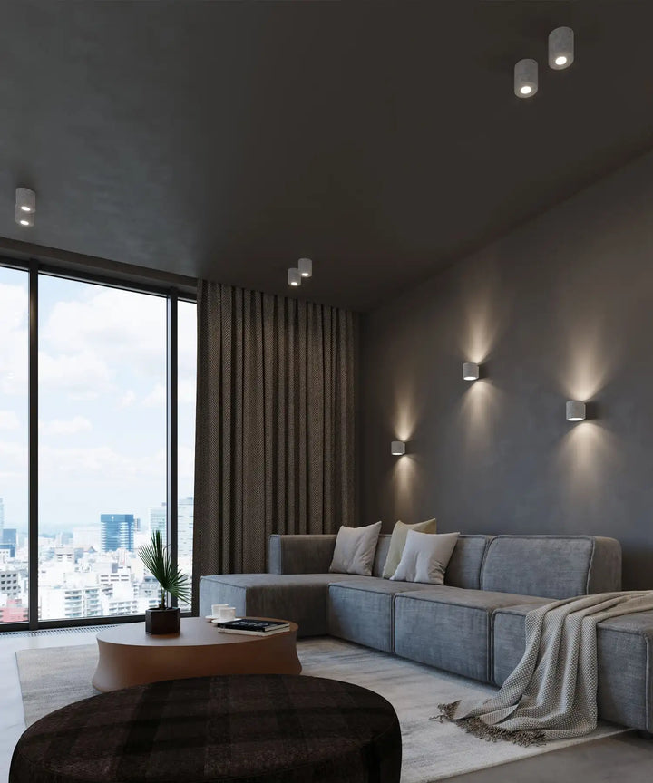 ORBIS Concrete Ceiling Light, Ceiling lamps, Livingroom ceiling lights