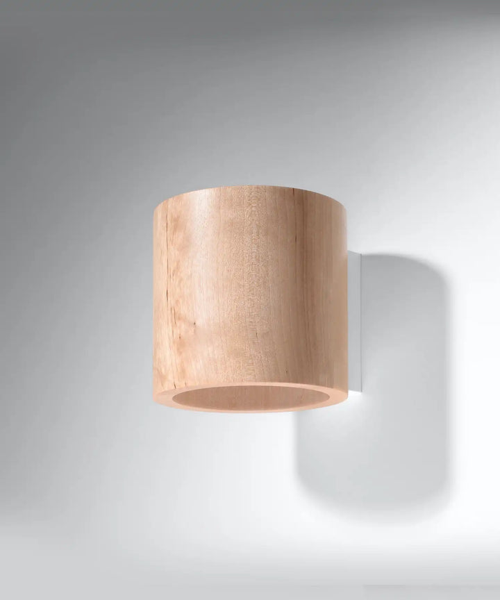 ORBIS Natural Wood Wall Light & Wall Lamp