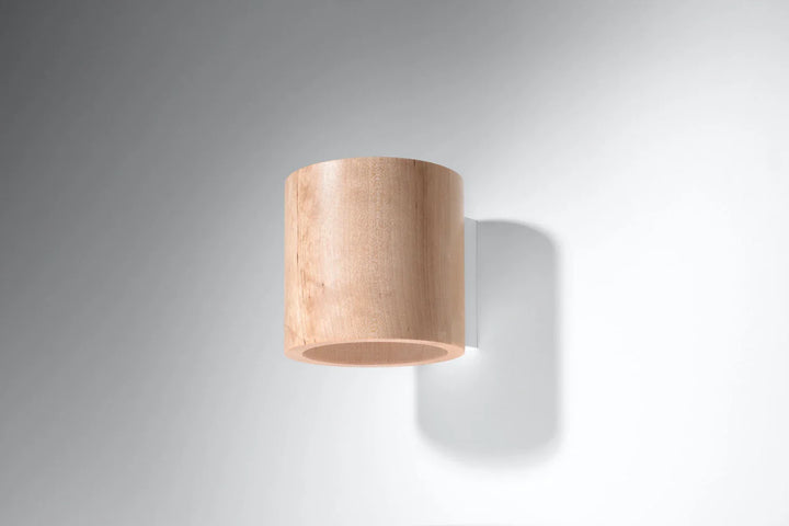 ORBIS Natural Wood Wall Light & Wall Lamp