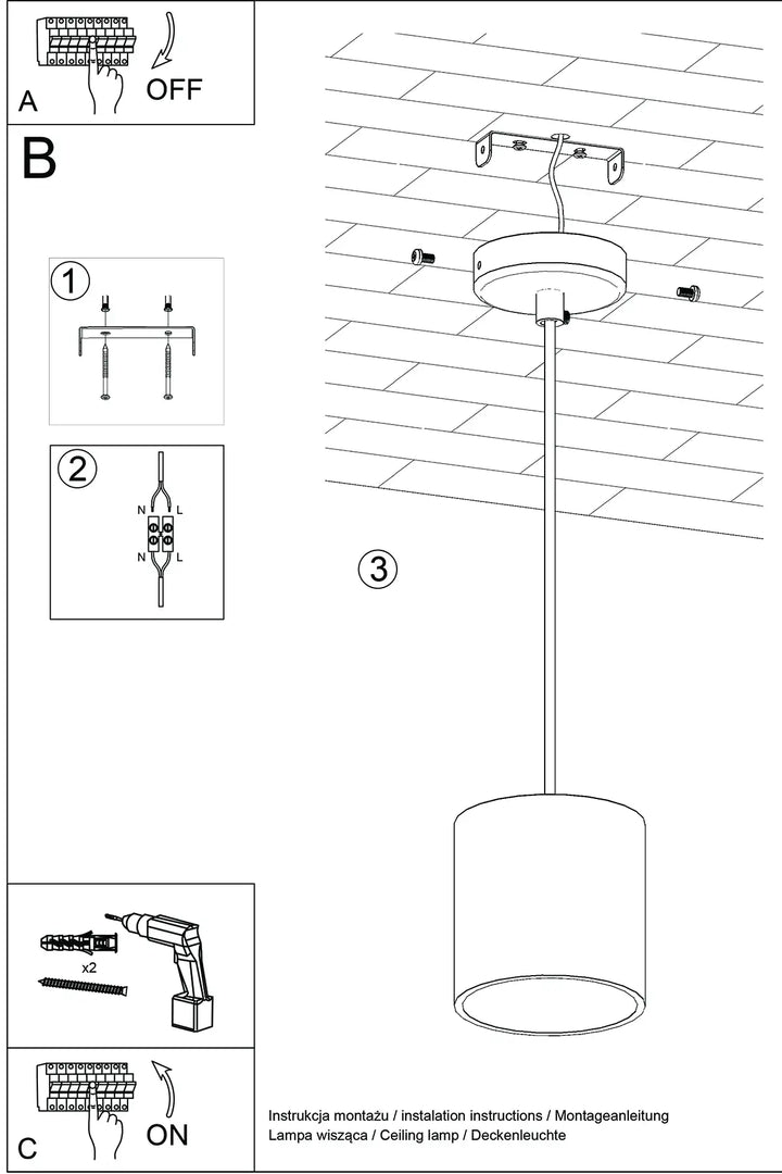 ORBIS Pendant Light, Kitchen island lights, Ceiling hanging lights