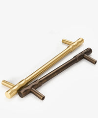 DIAMOND Solid Brass Edge Kitchen & Cabinet Handle