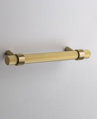 FLEX Knurled Solid Brass Kitchen & Cabinet Handle