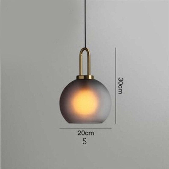 LAYTON Glass Pendant Light - Luxury Handles