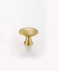 NORDIC Solid Brass Pebble Knob