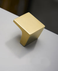 Nordic Solid Brass Rectangle Pull